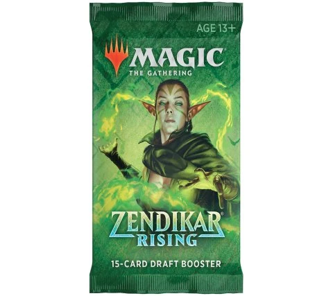 Wizards Of The Coast Magic The Gathering MtG: Zendikar Rising Draft Booster Pack 3 Wizards Of The Coast Magic The Gathering MtG: Zendikar Rising Draft Booster Pack