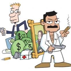 Repos Cash N Guns Board Games