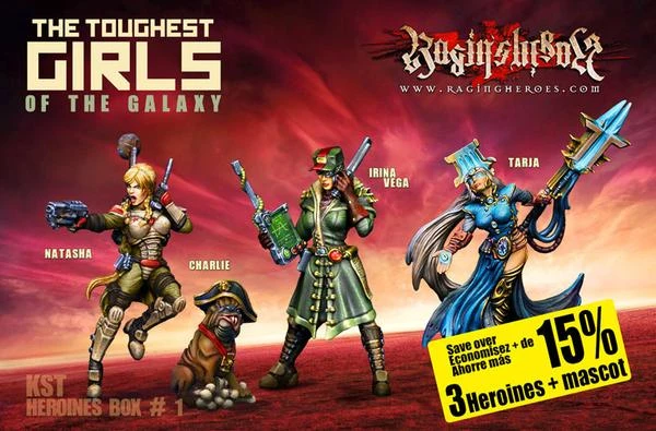 Raging Heroes The Toughest Girls Of The Galaxy-Kurganovas Raging Heroes The Toughest Girls Of The Galaxy-Kurganovas