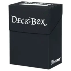 Ultrapro Gaming Accessories Poly Deck Box - Black