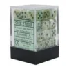 Gaming Accessories Chessex : 12mm D6 Set Marble Geen/Dark Green