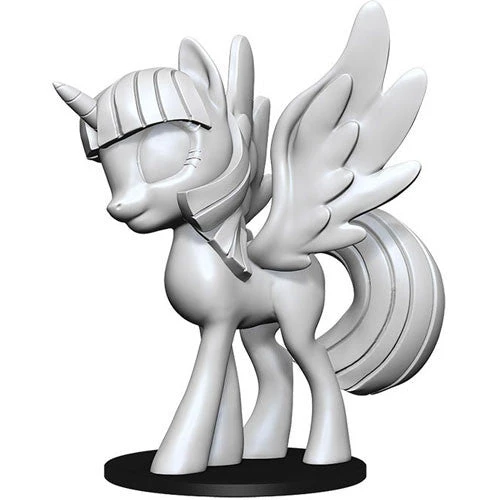 Wizkids My Little Pony Deep Cuts Unpainted Miniatures: W1 Twilight Sparkle Hobby Products Wizkids My Little Pony Deep Cuts Unpainted Miniatures: W1 Twilight Sparkle Hobby Products
