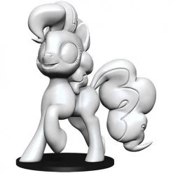 Wizkids Hobby Products My Little Pony Deep Cuts Unpainted Miniatures: W1 Pinkie Pie