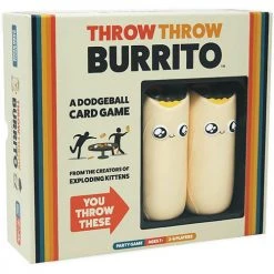 Exploding Kittens Card Games Throw Throw Burrito