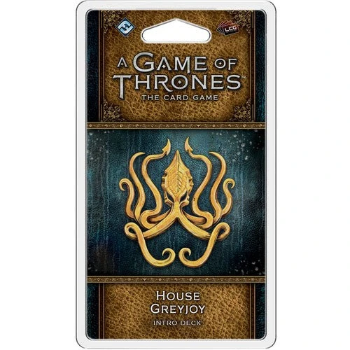 Fantasy Flight Board Games A Game Of Thrones : House Greyjoy Intro Deck 3 Fantasy Flight Board Games A Game Of Thrones : House Greyjoy Intro Deck