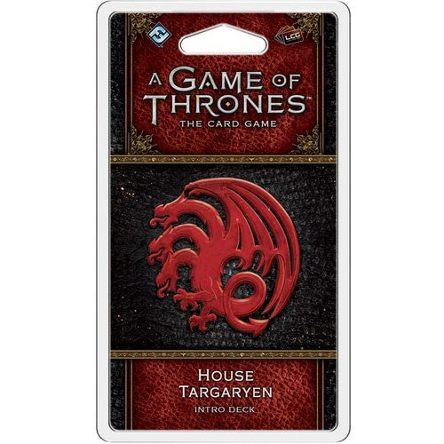 Fantasy Flight Board Games A Game Of Thrones : House Targaryen Intro Deck Fantasy Flight Board Games A Game Of Thrones : House Targaryen Intro Deck