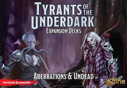 Gale Force Nine Dungeons & Dragons D&D Tyrants Of The Underdark - Aberrations & Undead Expansion Decks 3 Gale Force Nine Dungeons & Dragons D&D Tyrants Of The Underdark - Aberrations & Undead Expansion Decks
