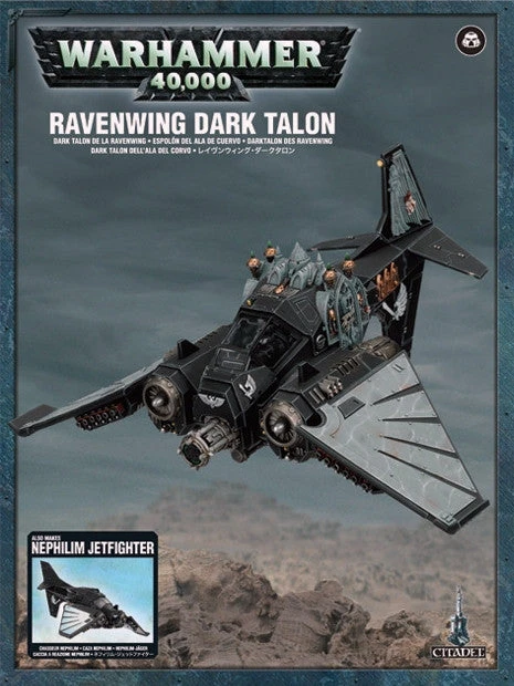 Games Workshop Dark Angels Ravenwing Dark Talon / Nephilim Jetfighter 3 Games Workshop Dark Angels Ravenwing Dark Talon / Nephilim Jetfighter
