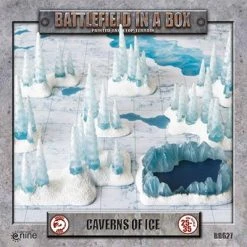 Gale Force Nine Scenery & Terrain Battlefield In A Box: Caverns Of Ice