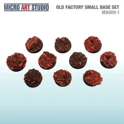 CMON Micro Art Old Factory Small Bases
