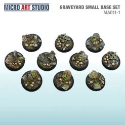 CMON Micro Art Graveyard Small Bases