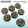 CMON Micro Art Graveyard Large Bases 2 CMON Micro Art Graveyard Large Bases