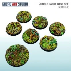CMON Micro Art Jungle Large Bases