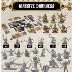 CMON Massive Darkness CMon Boxed Games 4 CMON Massive Darkness CMon Boxed Games