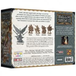 CMON Massive Darkness 2 : Heroes & Monster Set - Bards & Tinkerers Vs Metal Angel CMon Boxed Games
