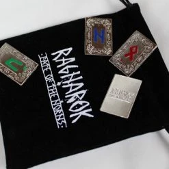 Pendelhaven Role Playing Games Fate Of The Norns ~ Ragnarok : Futhark Stainless Steel Runes Set