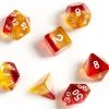 Dungeons & Dragons Sirius Dice Set - Yellow & Red