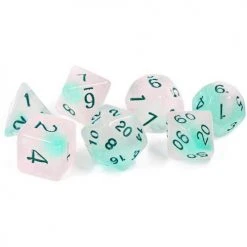 Dungeons & Dragons Sirius Dice Set - Frosted Glowworm