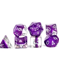 Gate Keeper Games Neutron : Violet - 7 Dice Set