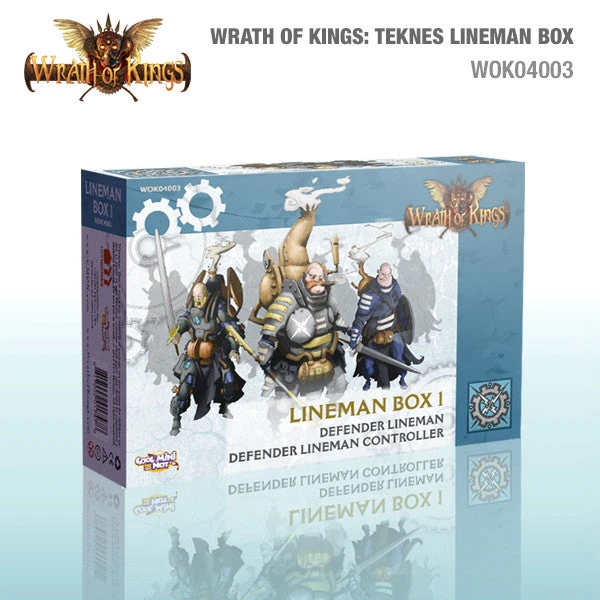 CMON House Teknes Lineman Wrath Of Kings 3 CMON House Teknes Lineman Wrath Of Kings