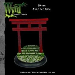 Wyrd Malifaux : 50mm Asian Zen Base Bases