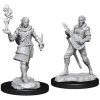 Wizkids Critical Role Unpainted Miniatures: W1 Pallid Elf Rogue & Bard