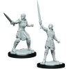 Wizkids Critical Role Unpainted Miniatures: W1 Female Human Dwendalian Empire Fighter