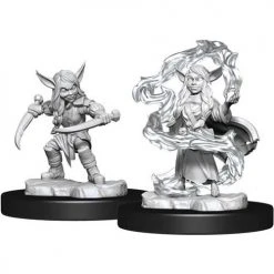 Wizkids Critical Role Unpainted Miniatures: W1 Goblin Sorcerer & Rogue Dungeons & Dragons