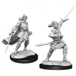 Wizkids Critical Role Unpainted Miniatures: W1 Half-Elf Xhorhas Paladin Dungeons & Dragons