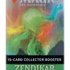 Wizards Of The Coast Magic The Gathering MtG: Collector's Zendikar Rising Booster Pack
